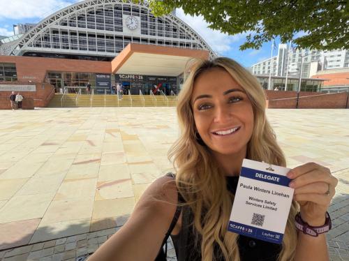 Our Director Paula Attends ScaffEx Manchester 2026